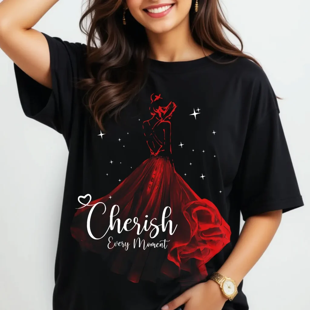 Cherish Every Moment Regular Fit T-Shirt