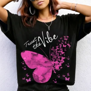 Trust The Vibe Regular Fit T-Shirt
