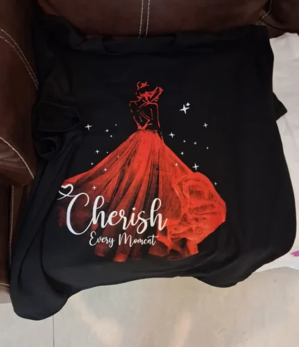 Cherish Every Moment Regular Fit T-Shirt photo review